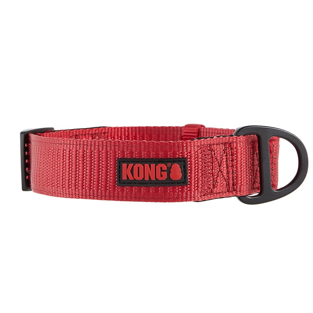 🐶 KONG® S Red Chew Resistant Dog Collar Ultra Durable Pet Pets Leash Dogs NWT